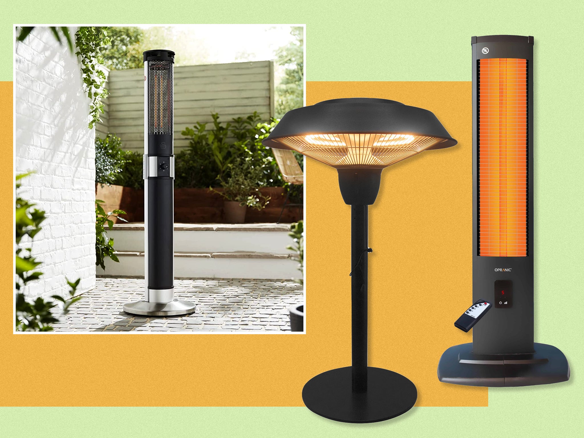 Standing patio online heater